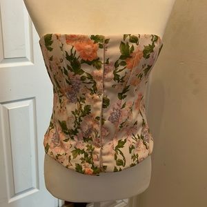 Zara Floral Corset